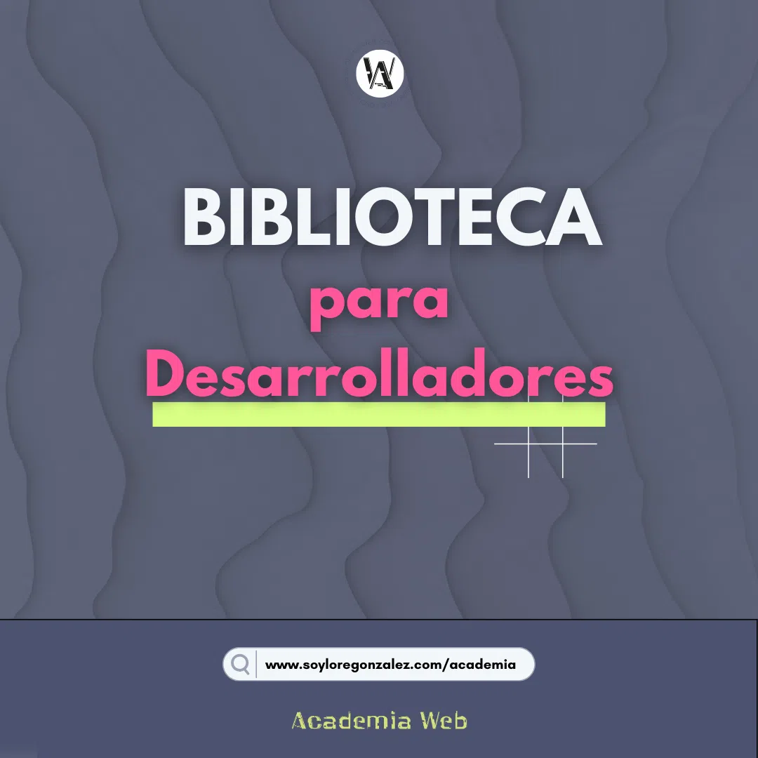 Biblioteca para Desarrolladores Web